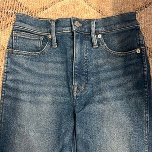 Madewell 10” High Rise Skinny Crop - Size 26